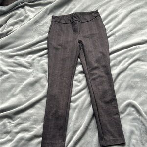 Dalia Dark Gray Patterned Leggings